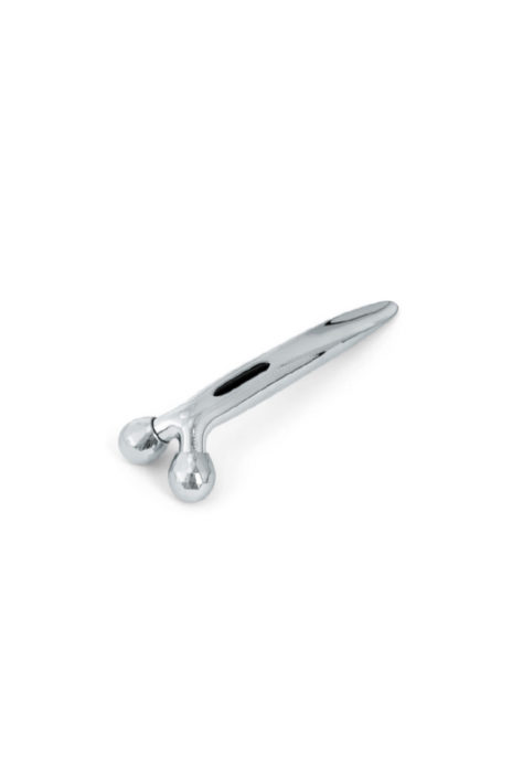 3D Massageroller zilverkleurig